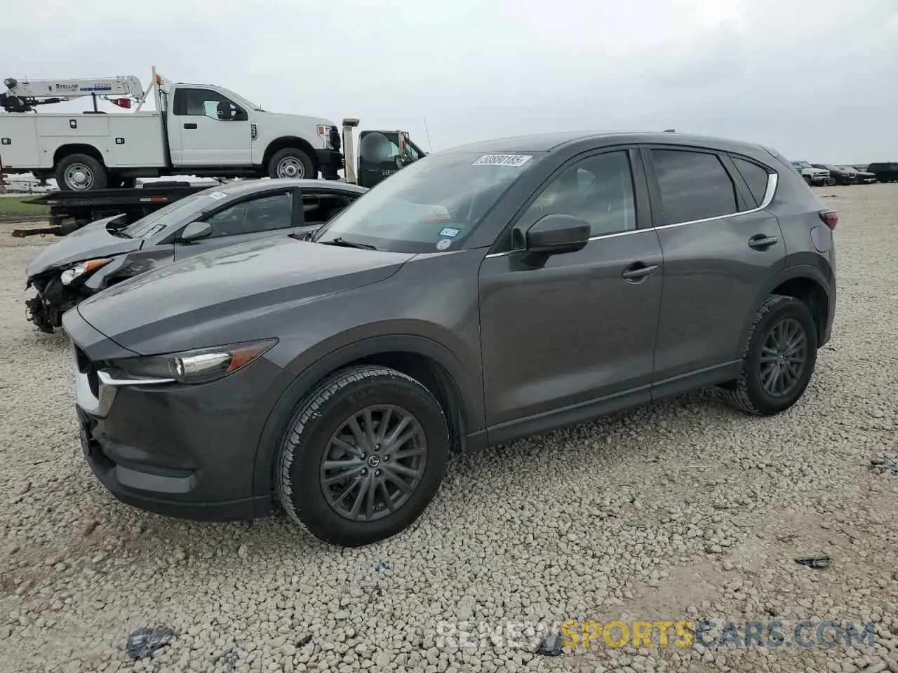 1 Photograph of a damaged car JM3KFACM9K1578209 MAZDA CX-5 2019