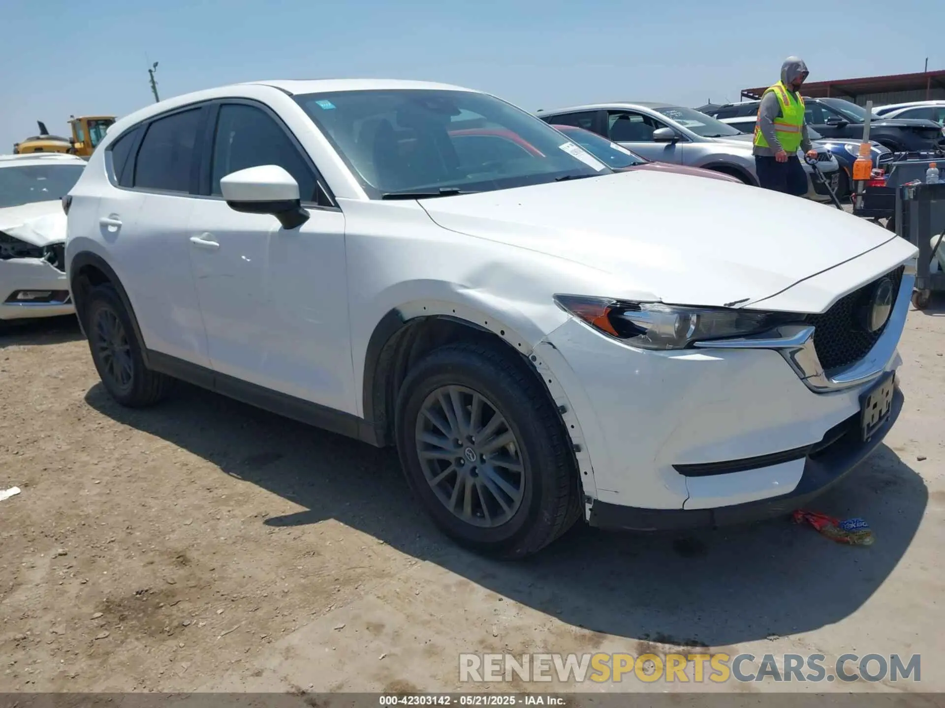 1 Photograph of a damaged car JM3KFACMXK0586695 MAZDA CX-5 2019