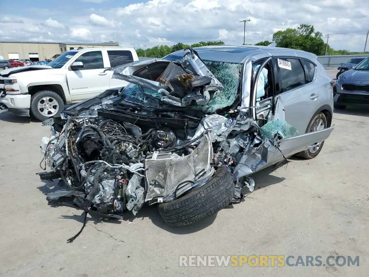 1 Photograph of a damaged car JM3KFADM0K1598704 MAZDA CX-5 2019