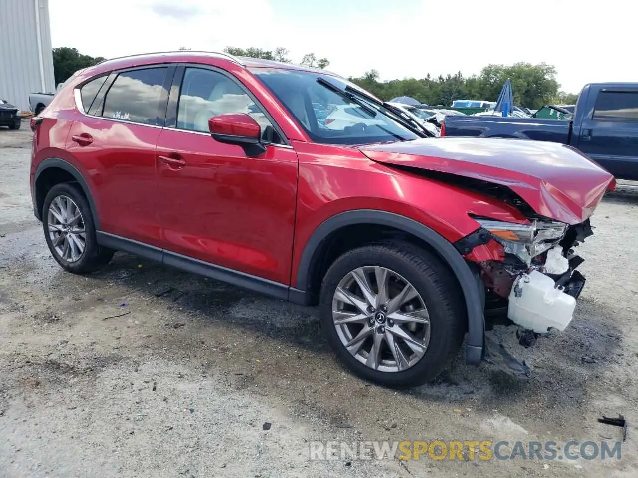 4 Photograph of a damaged car JM3KFADM0K1599366 MAZDA CX-5 2019