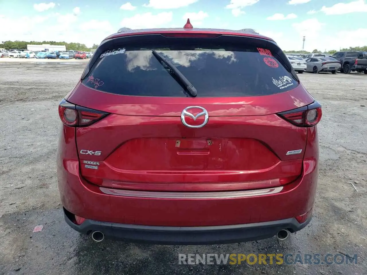 6 Photograph of a damaged car JM3KFADM0K1599366 MAZDA CX-5 2019
