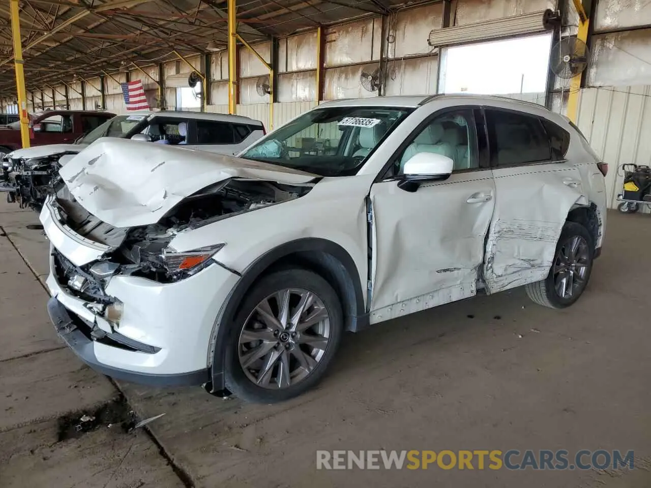 1 Photograph of a damaged car JM3KFADM1K0665042 MAZDA CX-5 2019