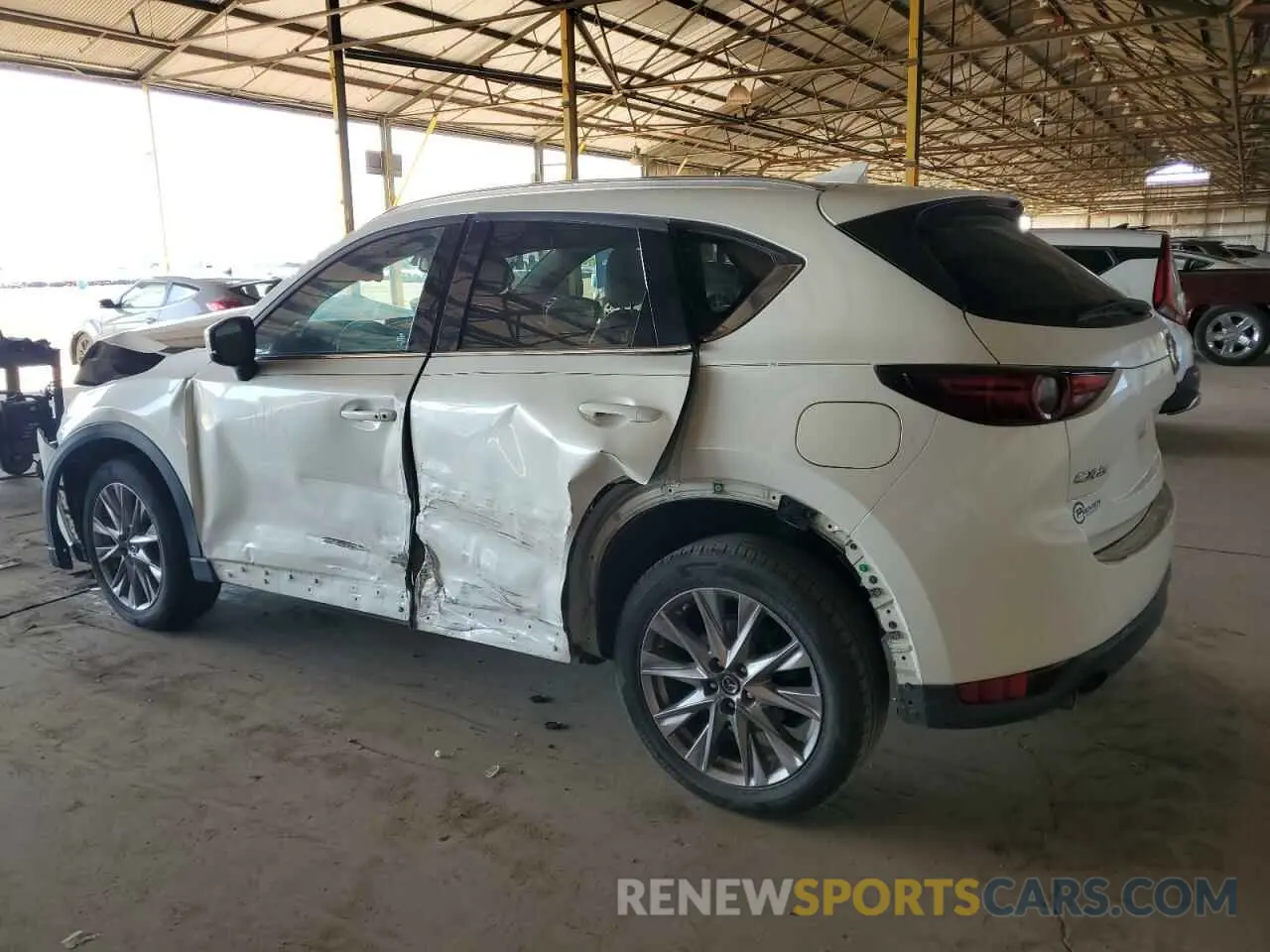2 Photograph of a damaged car JM3KFADM1K0665042 MAZDA CX-5 2019
