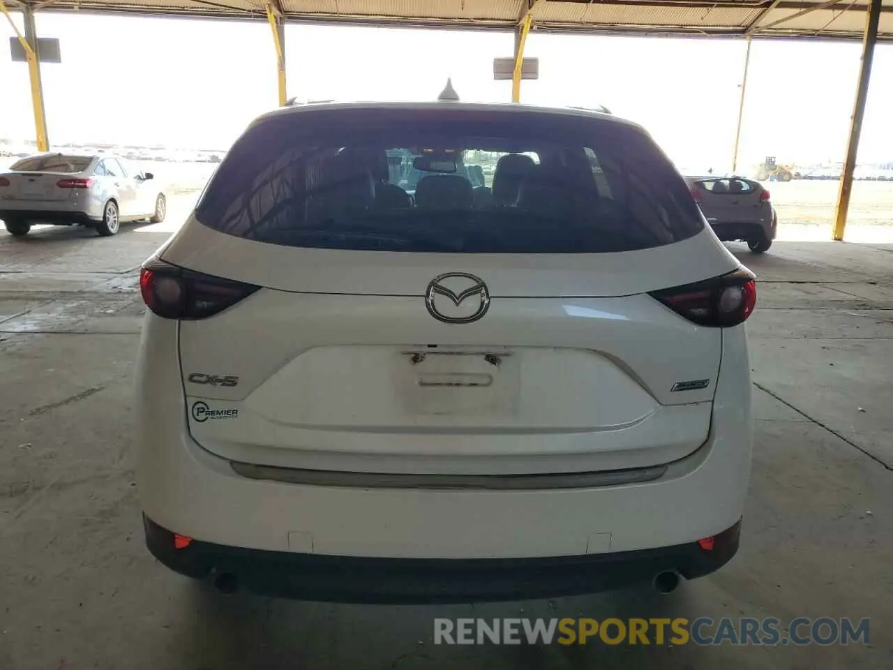 6 Photograph of a damaged car JM3KFADM1K0665042 MAZDA CX-5 2019