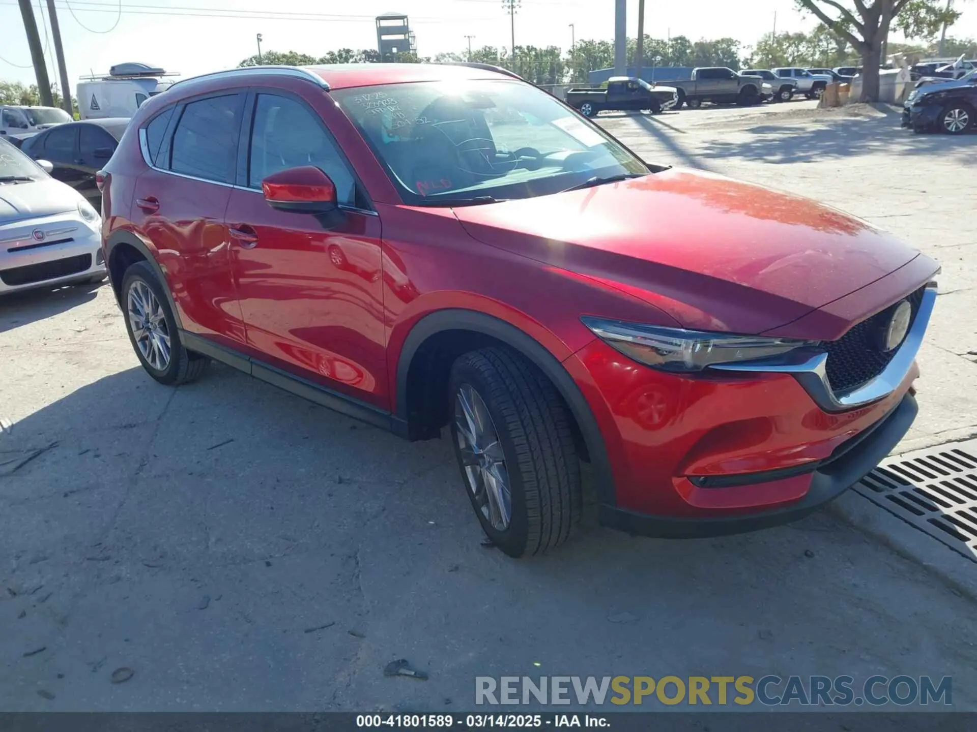 1 Photograph of a damaged car JM3KFADM1K1633203 MAZDA CX-5 2019