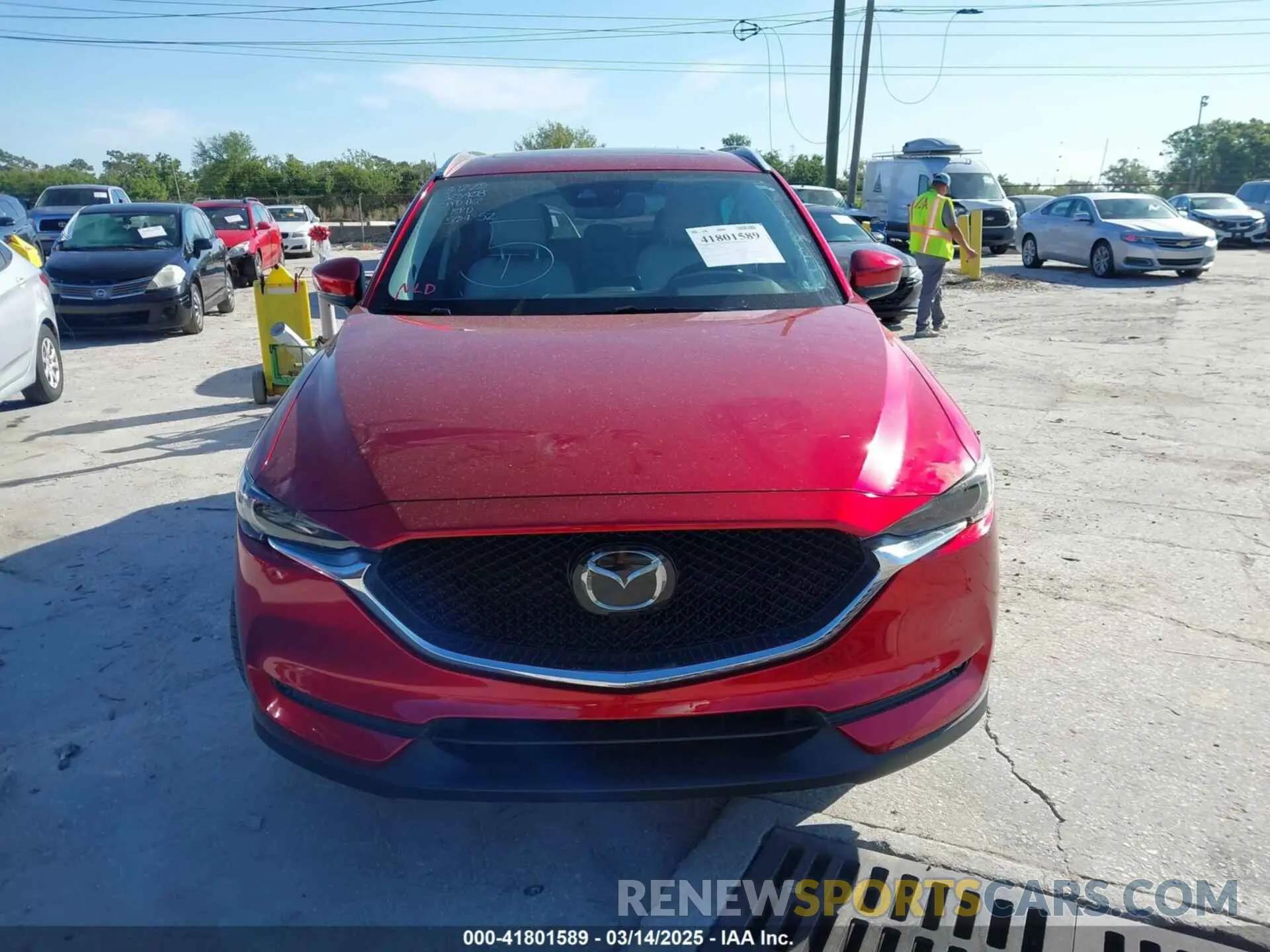 12 Photograph of a damaged car JM3KFADM1K1633203 MAZDA CX-5 2019