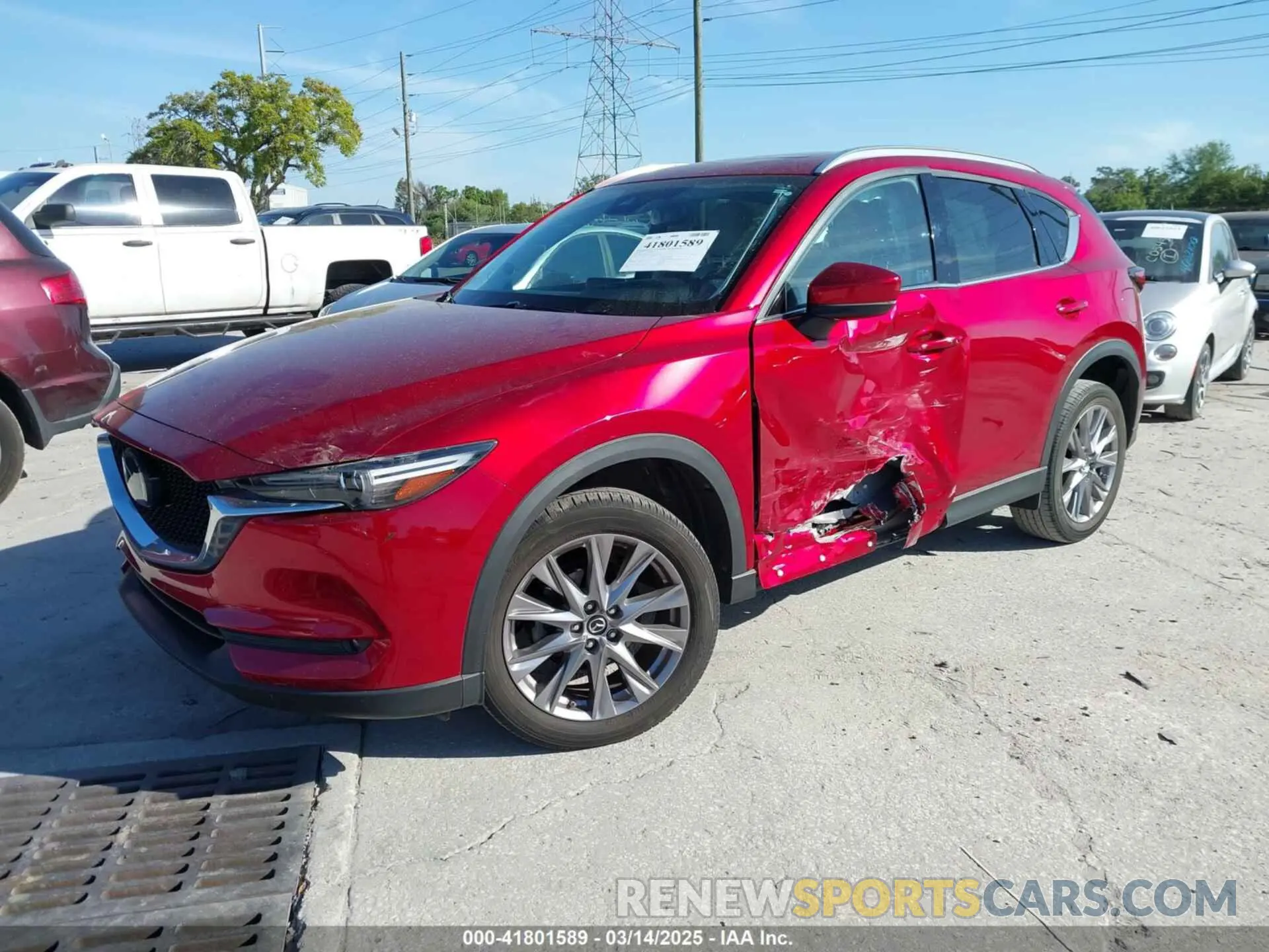 2 Photograph of a damaged car JM3KFADM1K1633203 MAZDA CX-5 2019