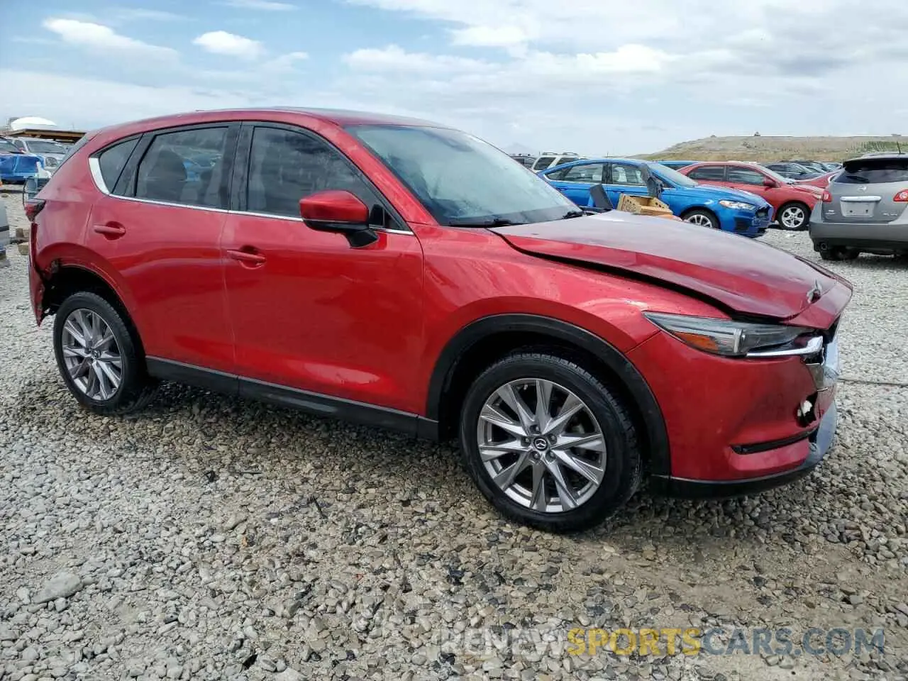 4 Photograph of a damaged car JM3KFADM1K1677928 MAZDA CX-5 2019