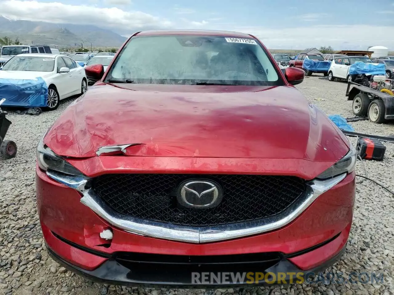 5 Photograph of a damaged car JM3KFADM1K1677928 MAZDA CX-5 2019