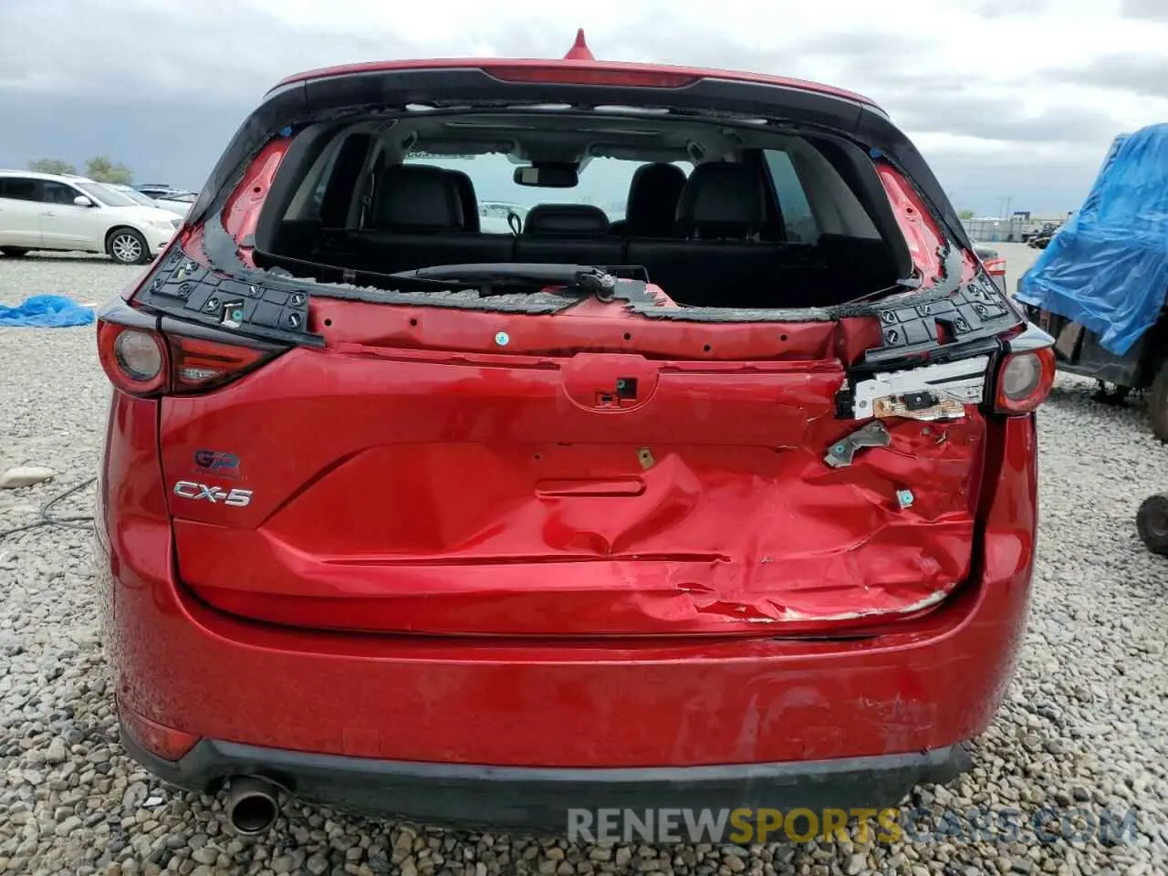 6 Photograph of a damaged car JM3KFADM1K1677928 MAZDA CX-5 2019