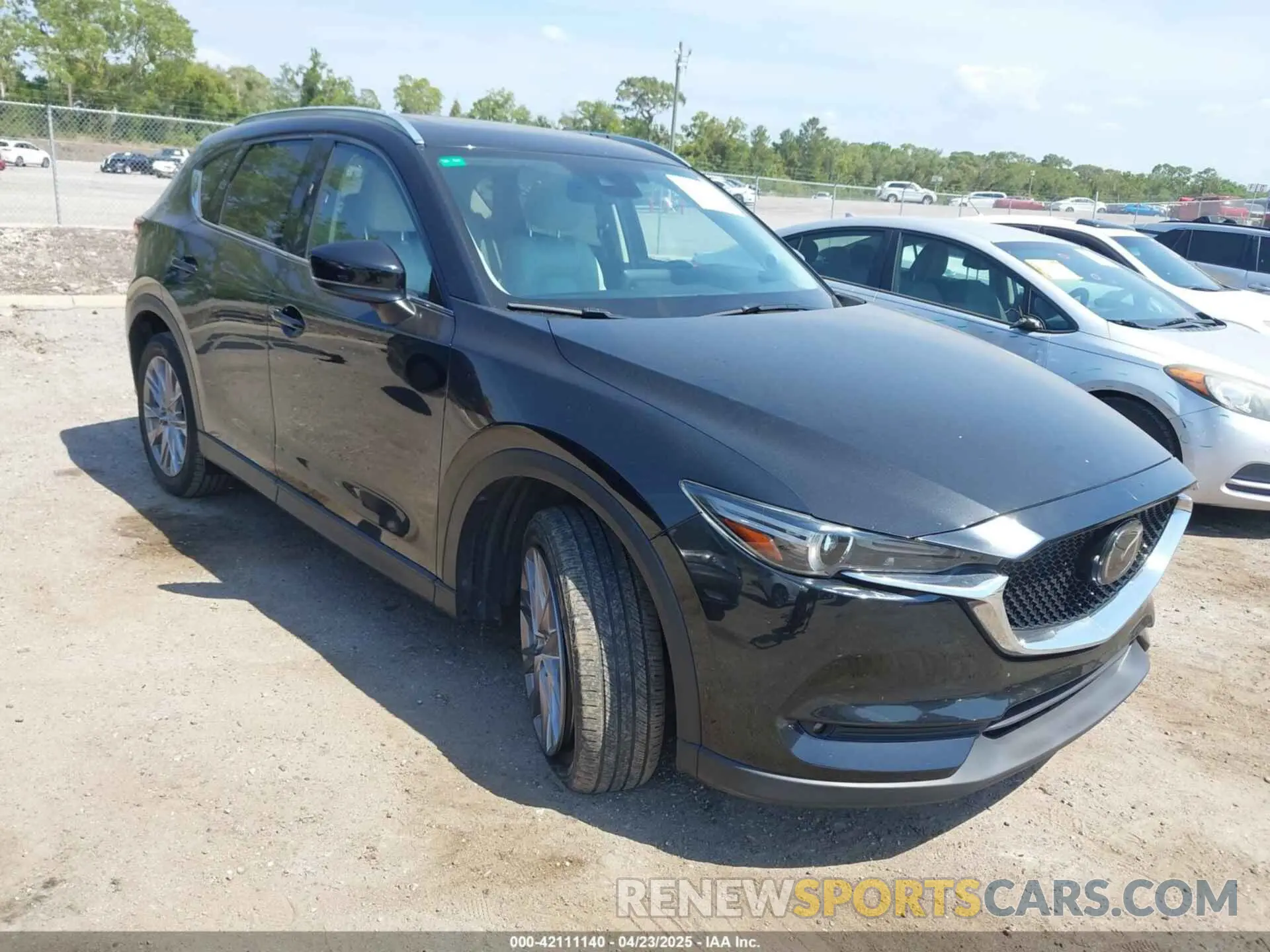 1 Photograph of a damaged car JM3KFADM2K0694677 MAZDA CX-5 2019
