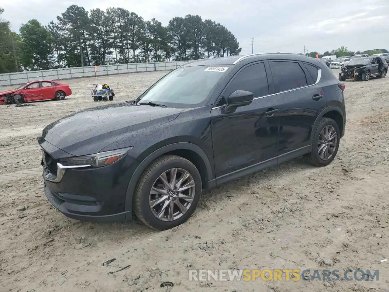1 Photograph of a damaged car JM3KFADM3K1653601 MAZDA CX-5 2019