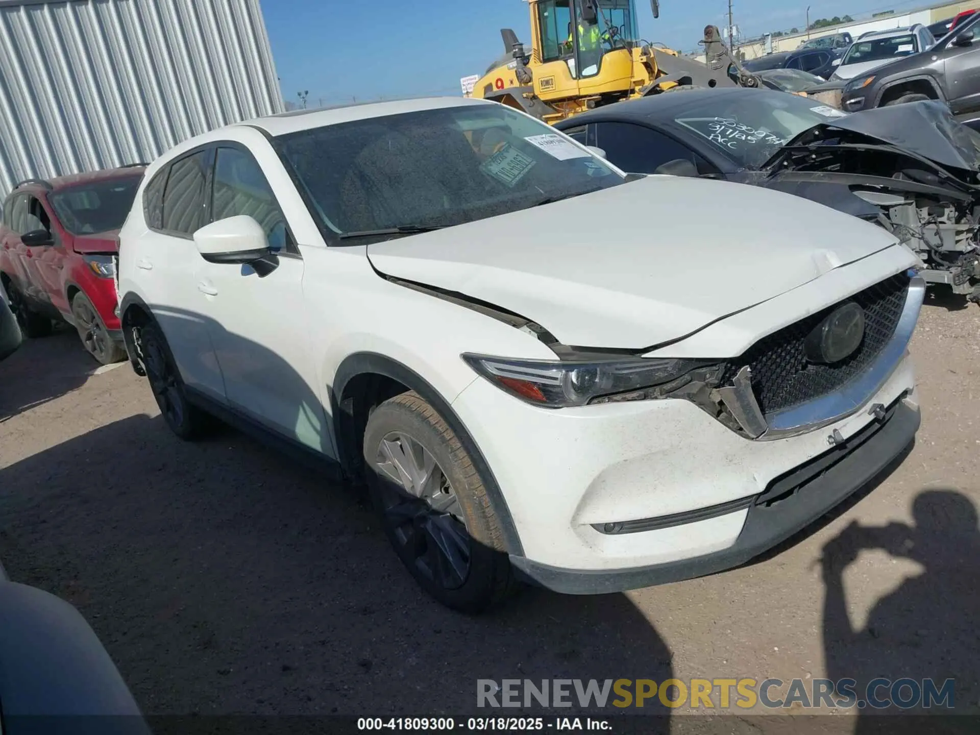 1 Photograph of a damaged car JM3KFADM4K0626610 MAZDA CX-5 2019