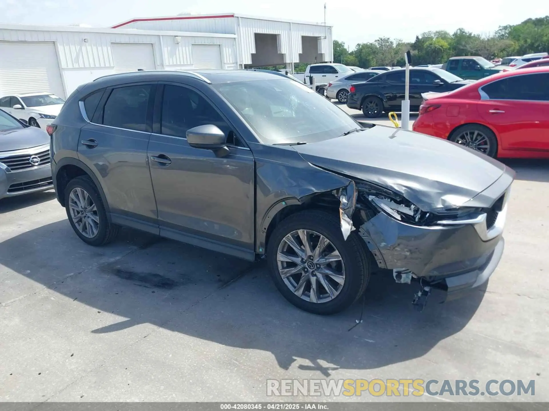 1 Photograph of a damaged car JM3KFADM4K1539770 MAZDA CX-5 2019