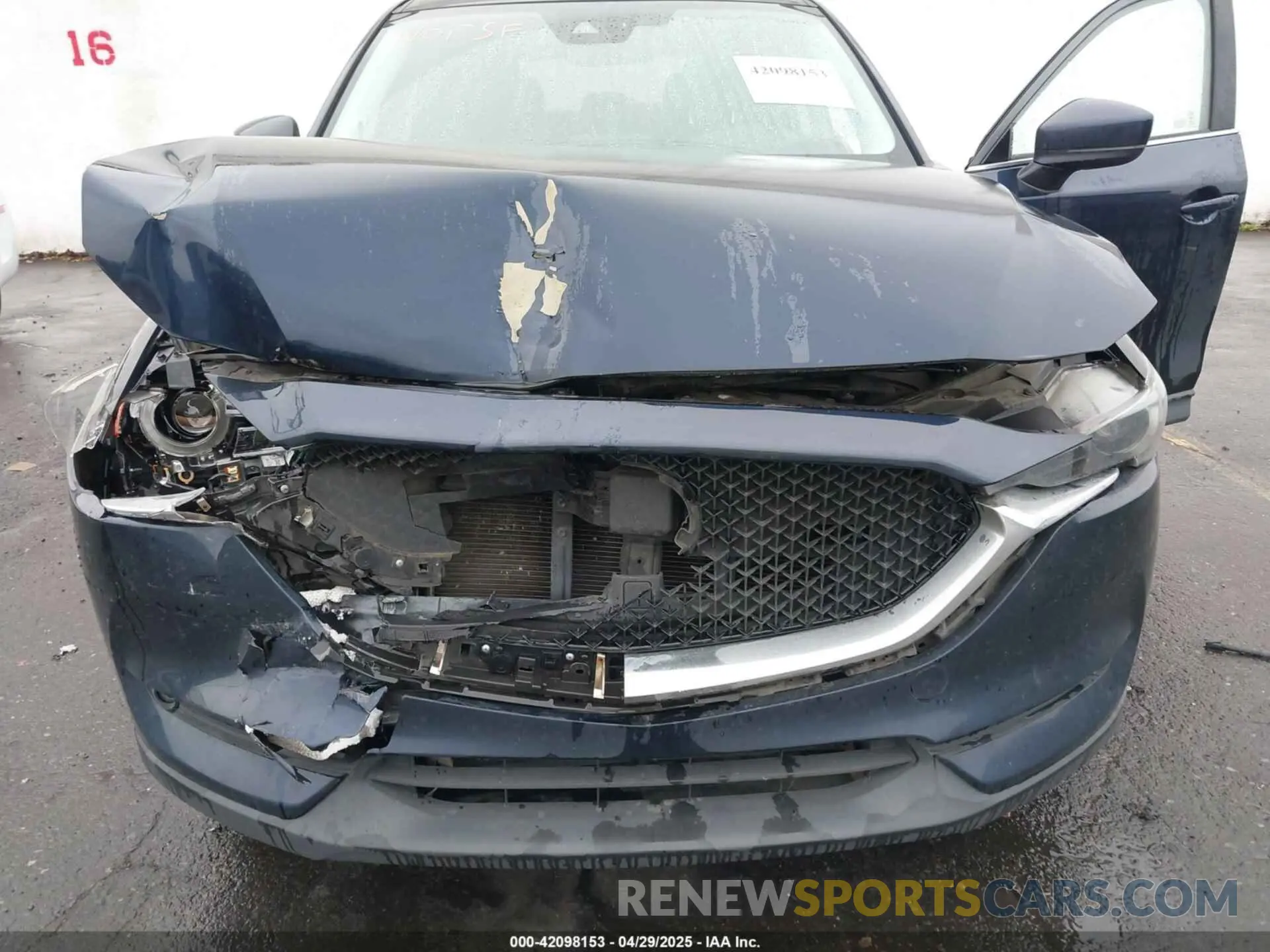 6 Photograph of a damaged car JM3KFADM4K1545777 MAZDA CX-5 2019