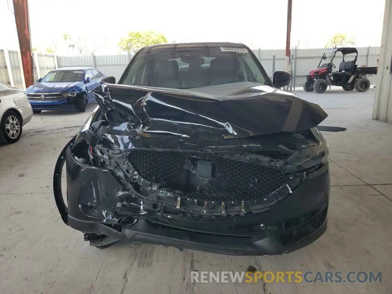5 Photograph of a damaged car JM3KFADM4K1555256 MAZDA CX-5 2019