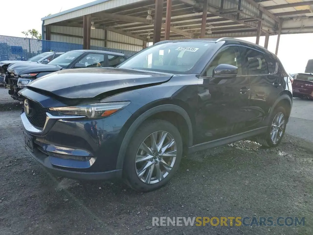 1 Photograph of a damaged car JM3KFADM5K1518863 MAZDA CX-5 2019