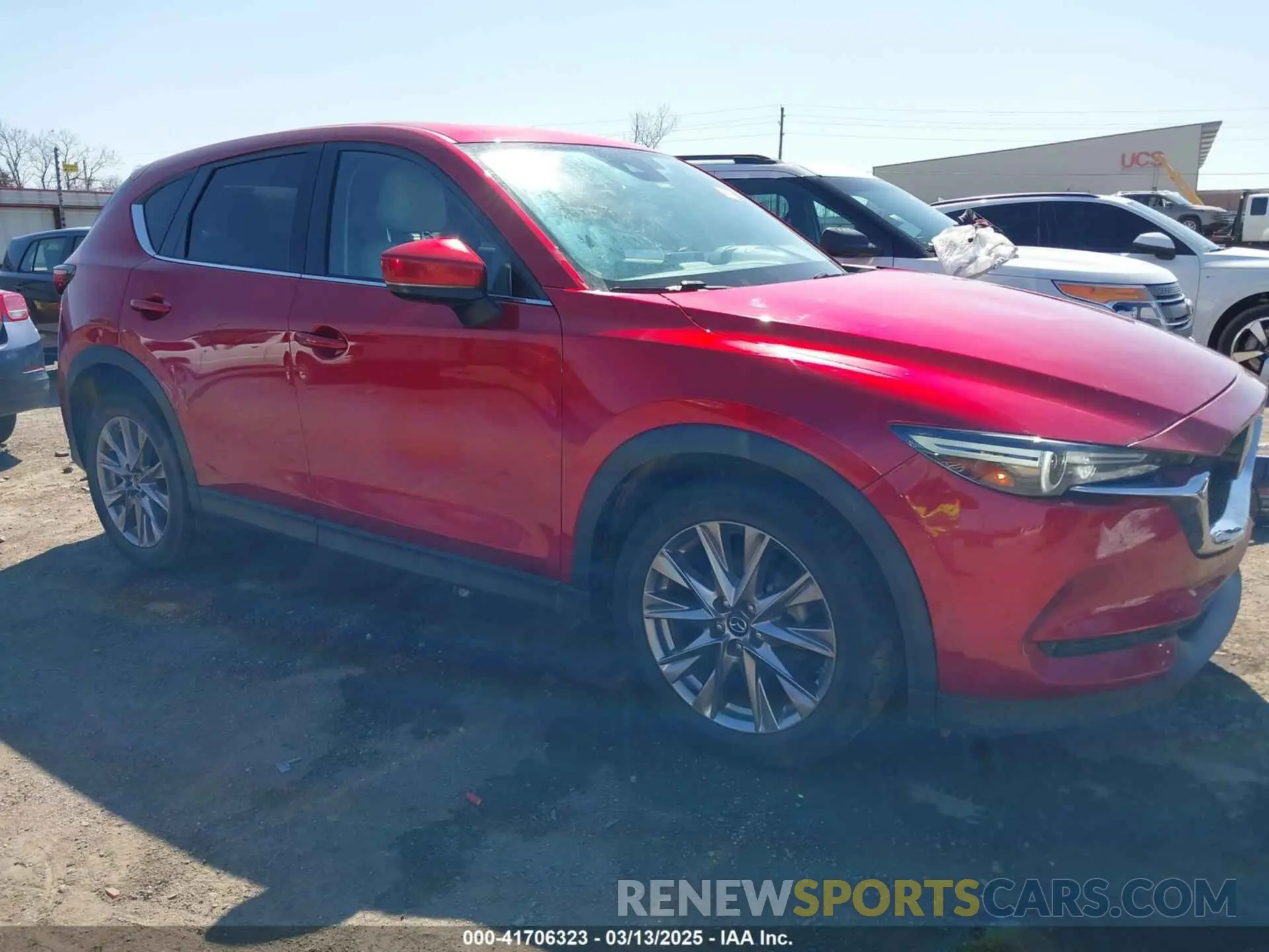 1 Photograph of a damaged car JM3KFADM5K1556917 MAZDA CX-5 2019