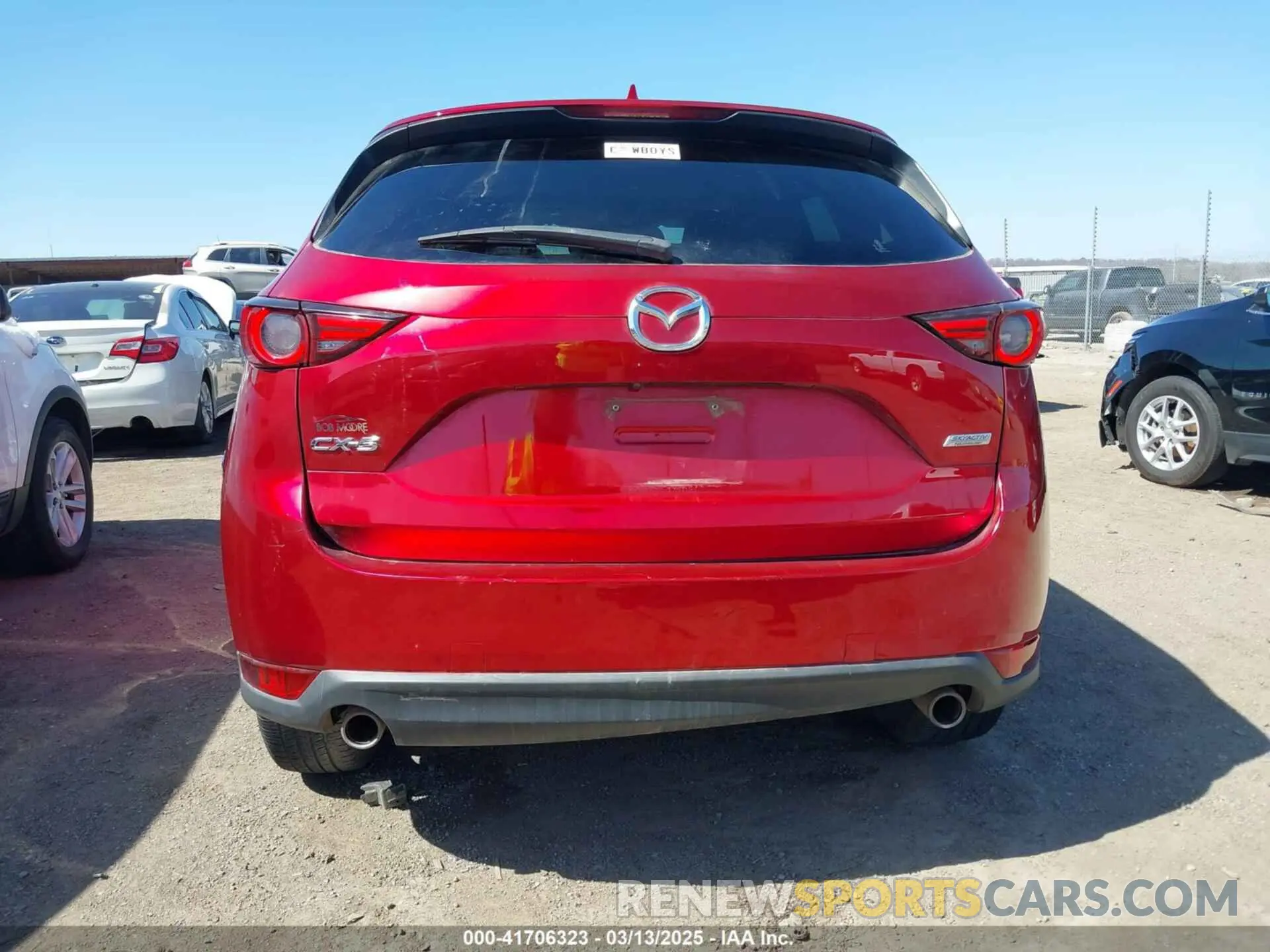 16 Photograph of a damaged car JM3KFADM5K1556917 MAZDA CX-5 2019