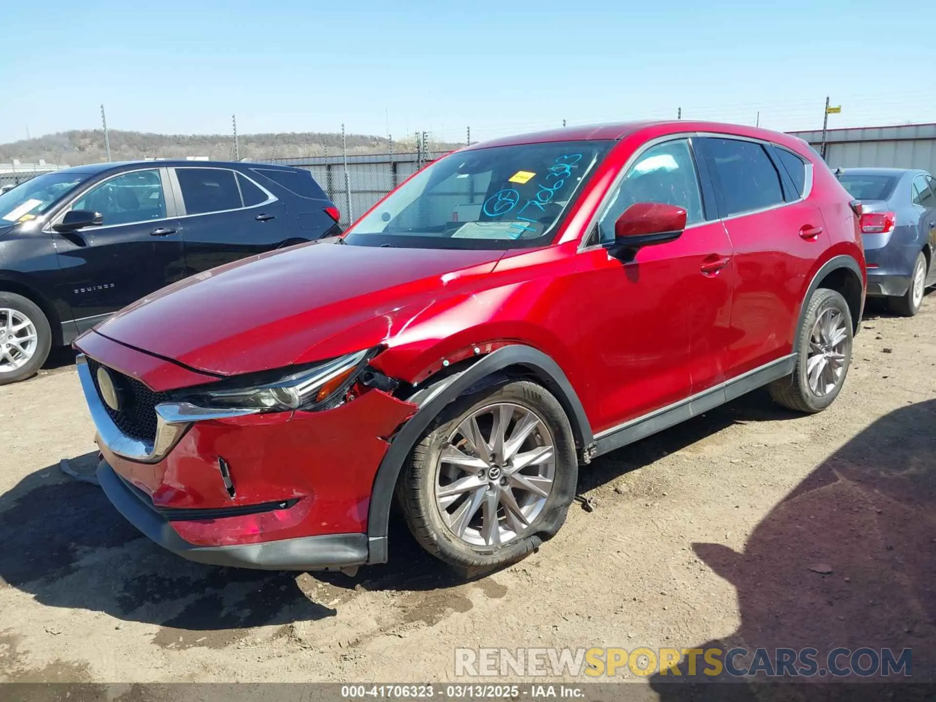 2 Photograph of a damaged car JM3KFADM5K1556917 MAZDA CX-5 2019