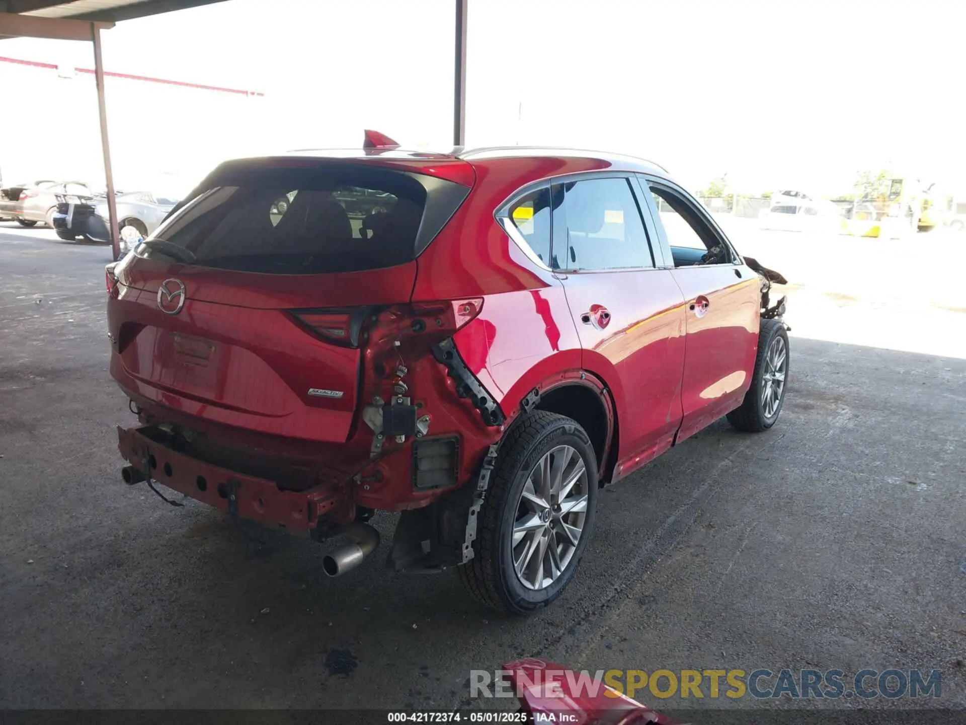 4 Photograph of a damaged car JM3KFADM6K0503813 MAZDA CX-5 2019