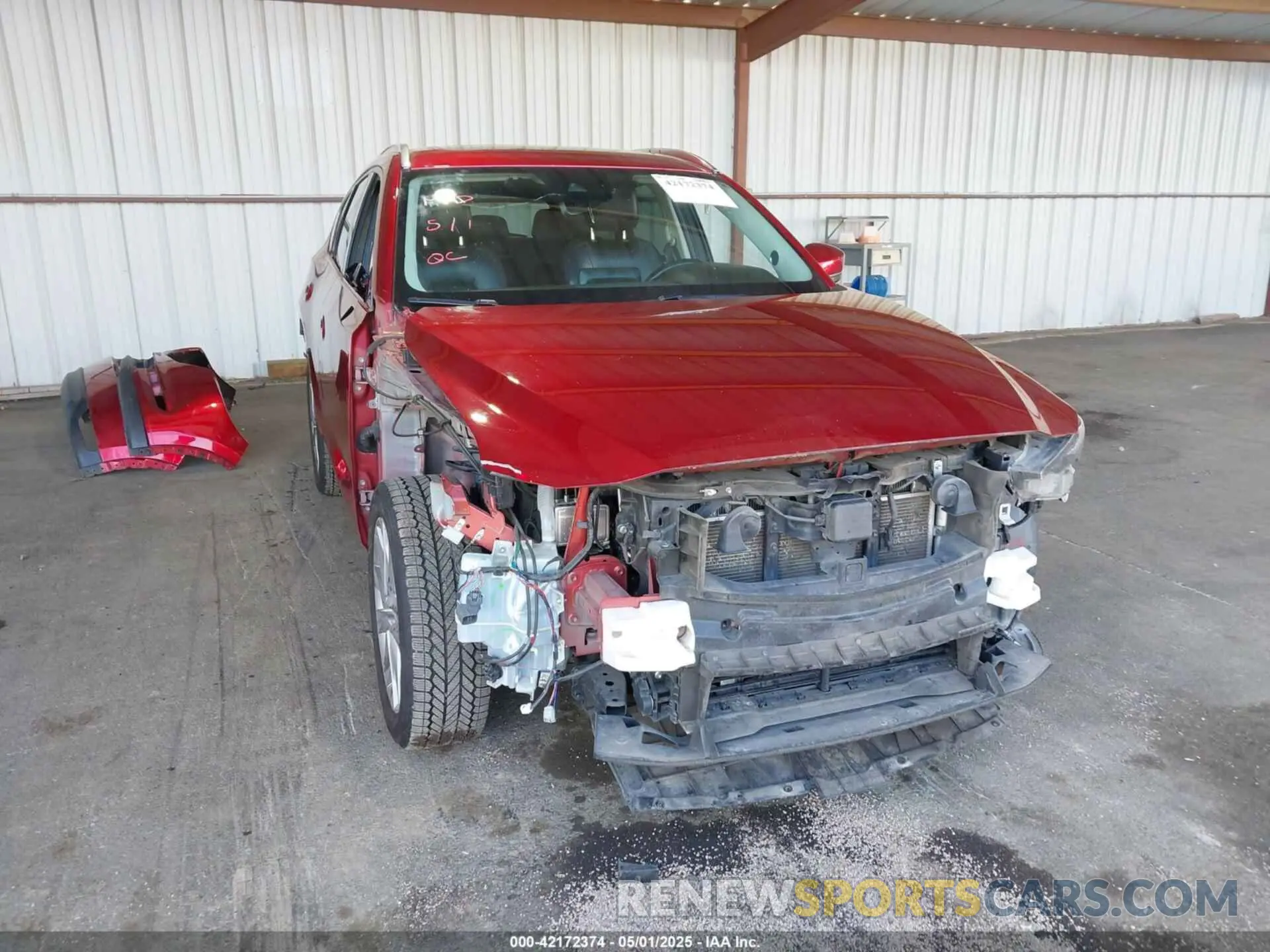 6 Photograph of a damaged car JM3KFADM6K0503813 MAZDA CX-5 2019