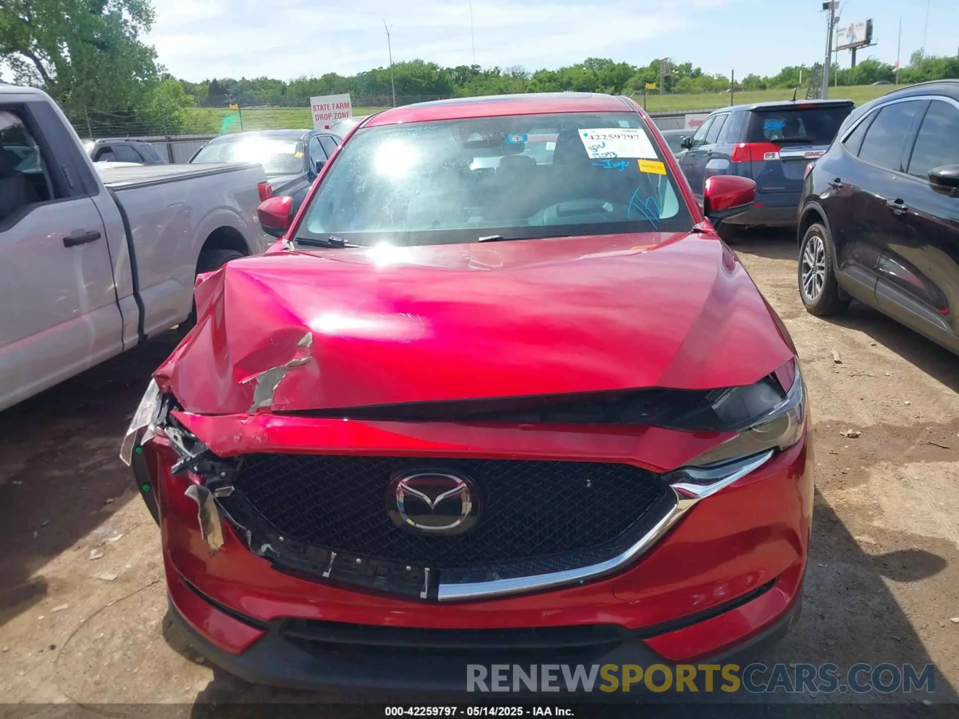 12 Photograph of a damaged car JM3KFADM6K1646190 MAZDA CX-5 2019