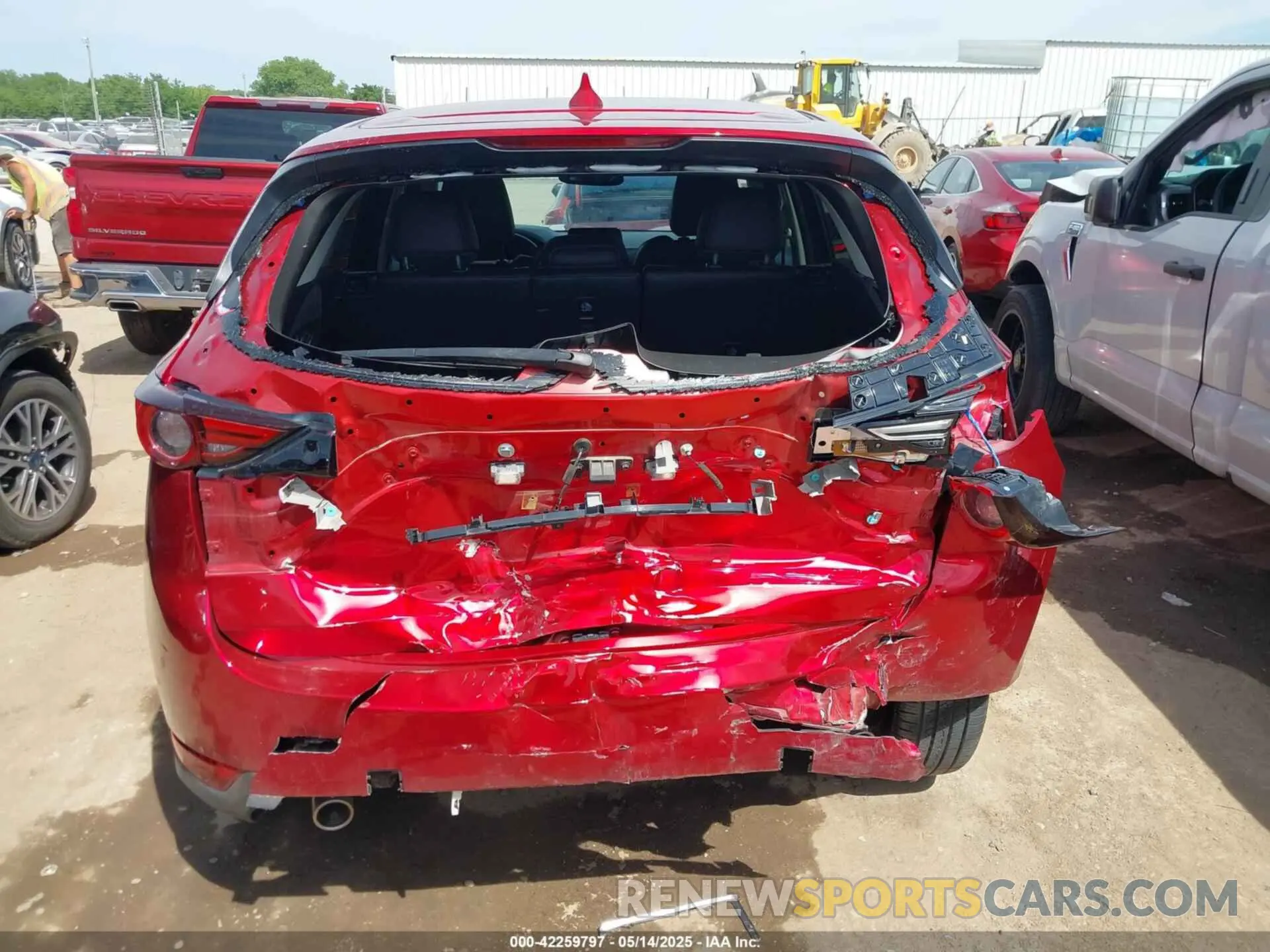 16 Photograph of a damaged car JM3KFADM6K1646190 MAZDA CX-5 2019