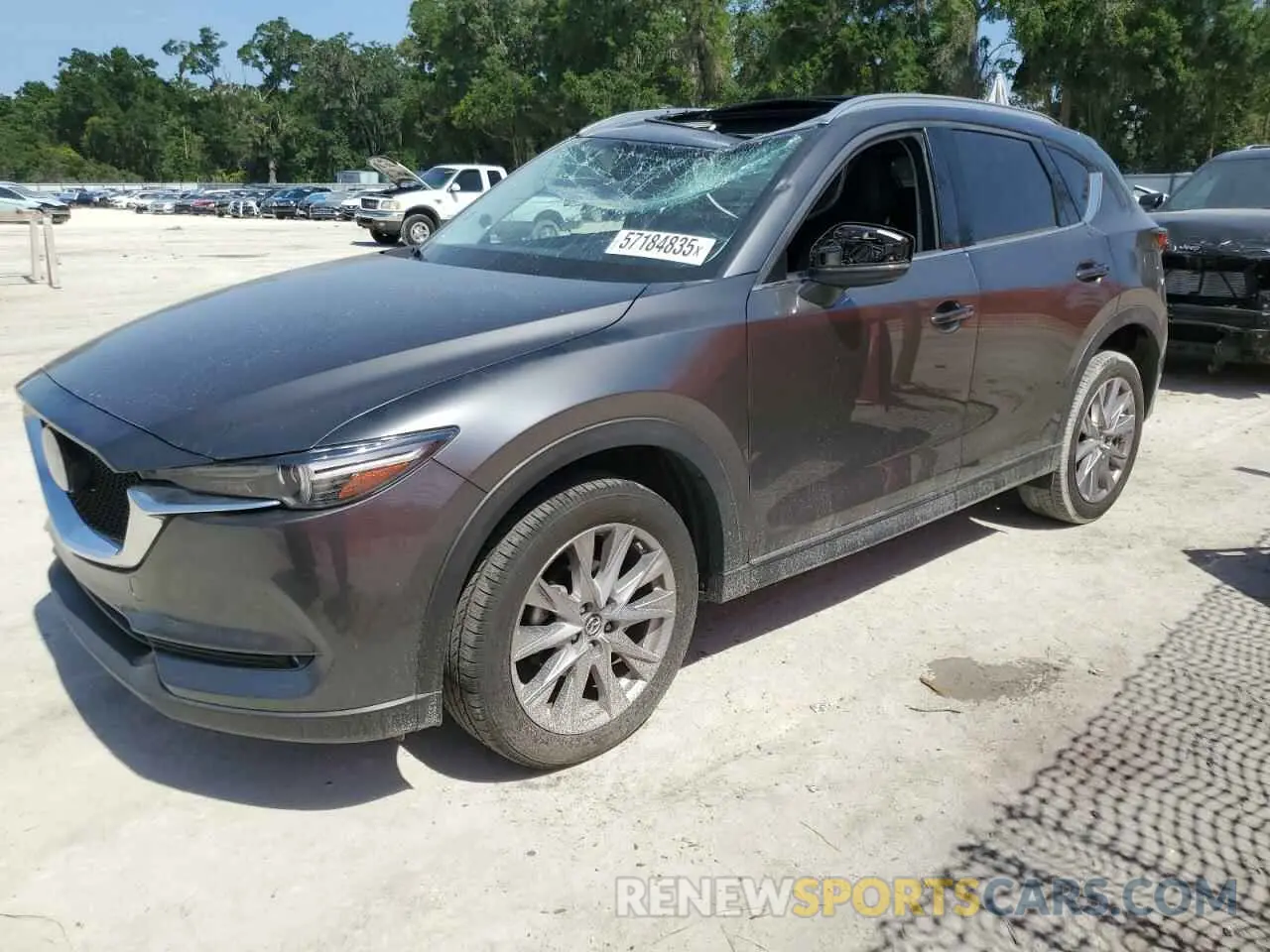 1 Photograph of a damaged car JM3KFADM7K1641189 MAZDA CX-5 2019