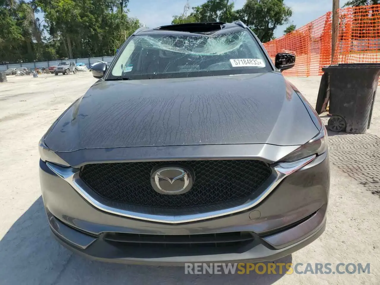 5 Photograph of a damaged car JM3KFADM7K1641189 MAZDA CX-5 2019