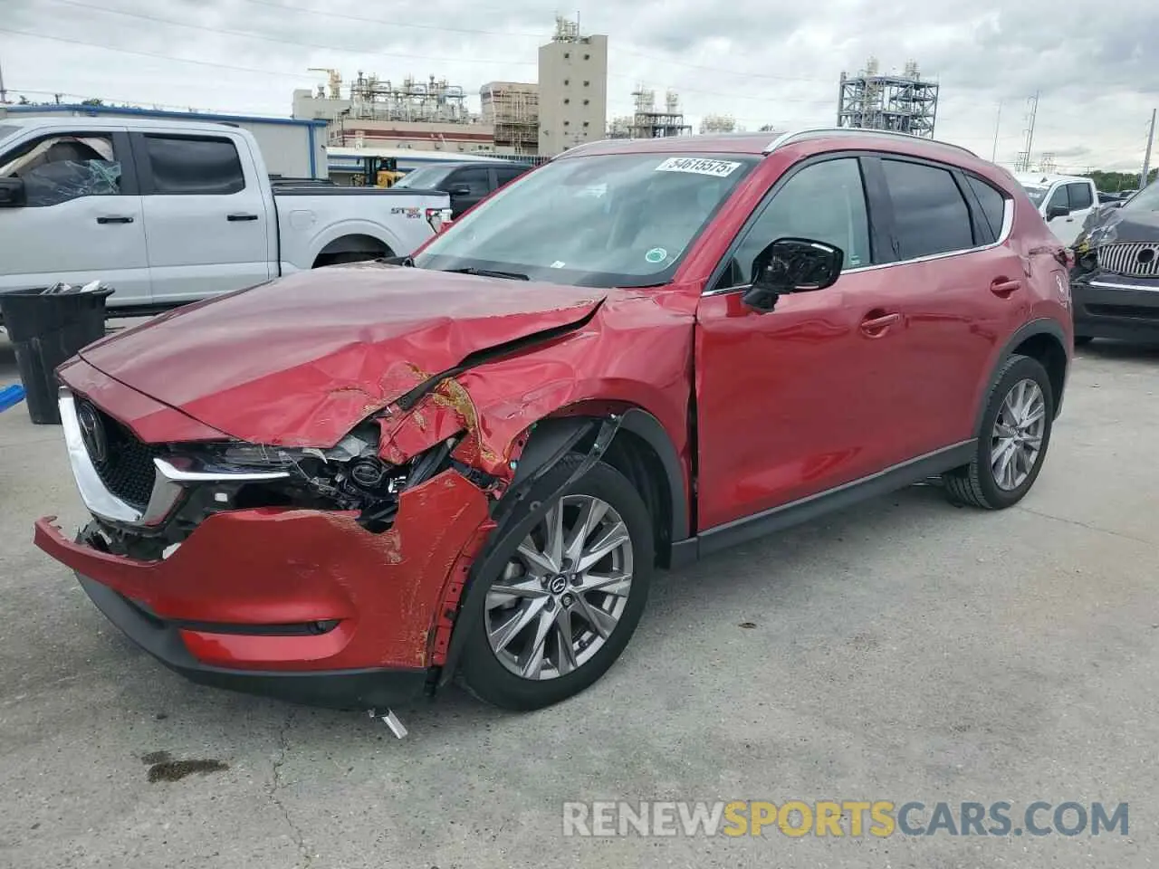 1 Photograph of a damaged car JM3KFADM7K1658722 MAZDA CX-5 2019