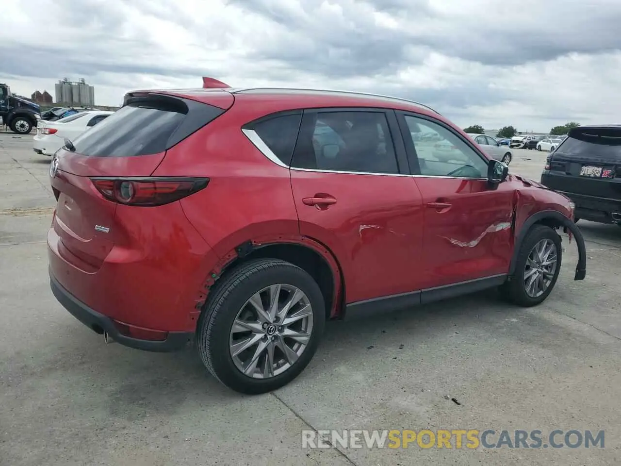 3 Photograph of a damaged car JM3KFADM7K1658722 MAZDA CX-5 2019