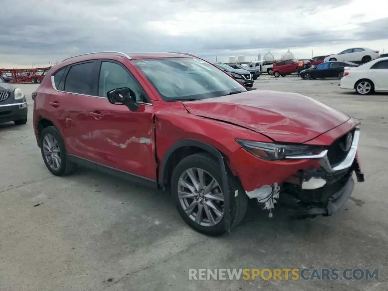 4 Photograph of a damaged car JM3KFADM7K1658722 MAZDA CX-5 2019