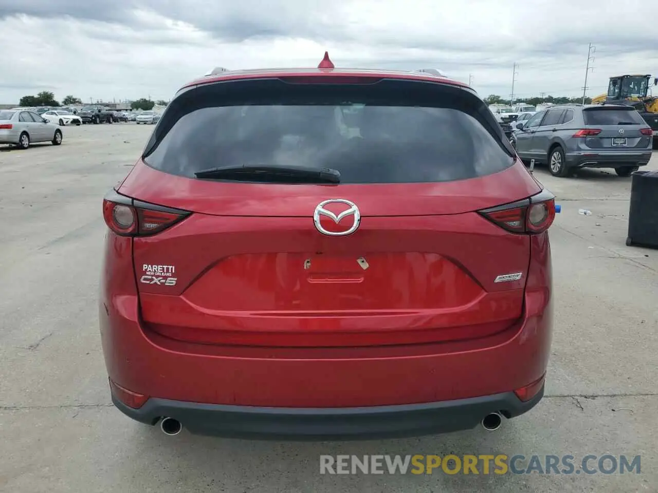 6 Photograph of a damaged car JM3KFADM7K1658722 MAZDA CX-5 2019