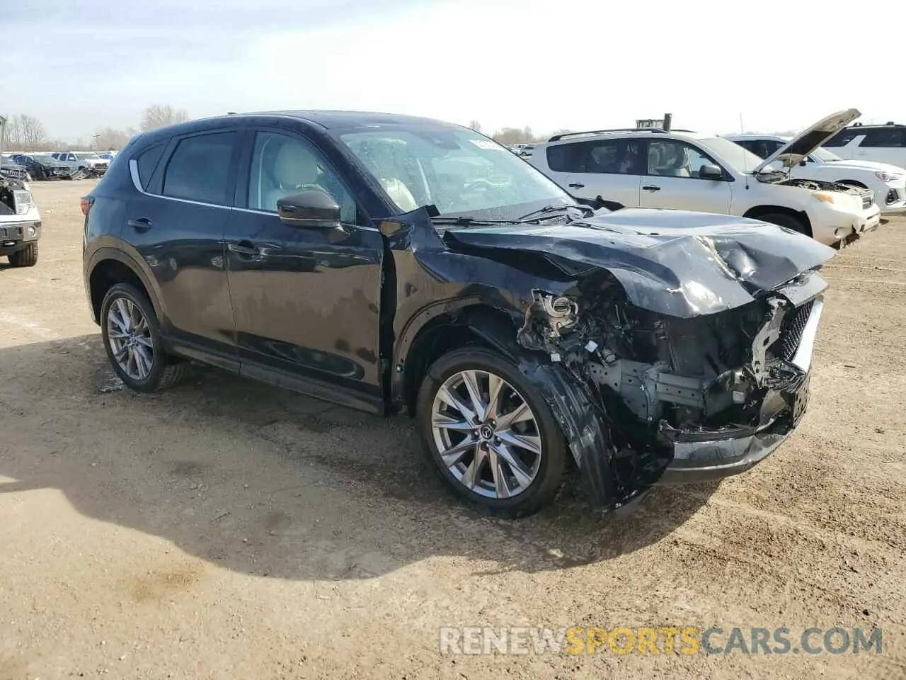 4 Photograph of a damaged car JM3KFADM8K1608556 MAZDA CX-5 2019