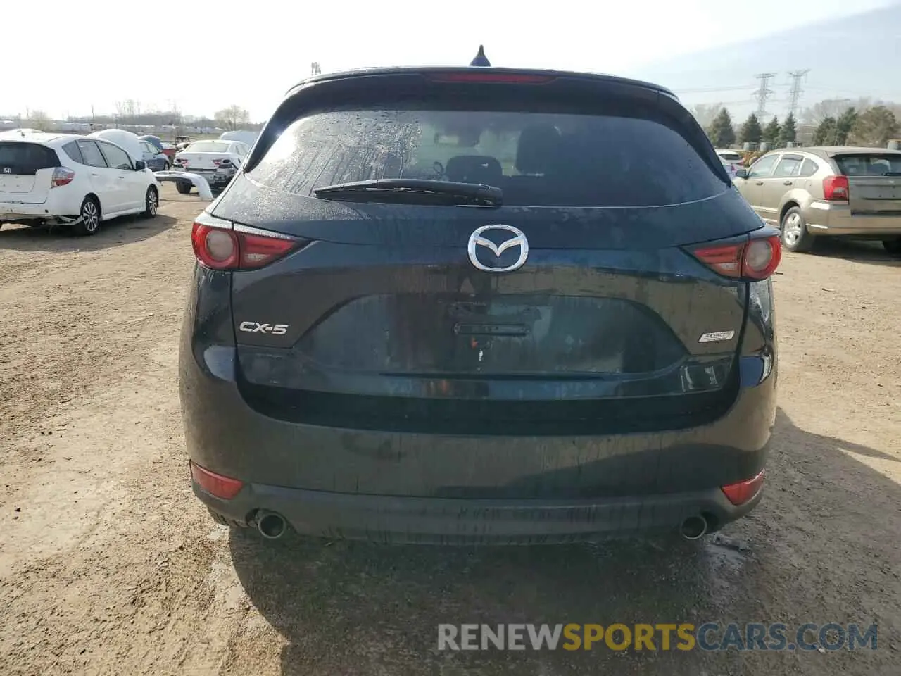 6 Photograph of a damaged car JM3KFADM8K1608556 MAZDA CX-5 2019