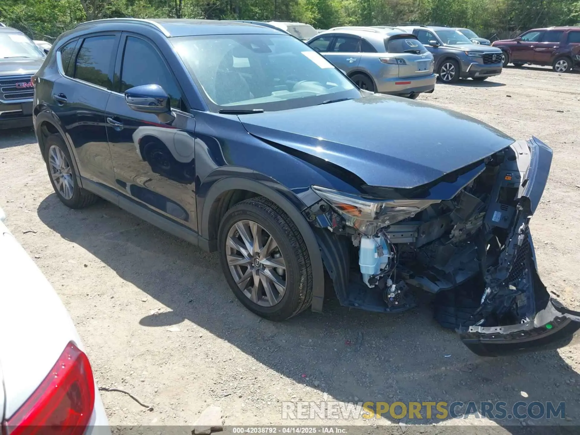 1 Photograph of a damaged car JM3KFADM9K1681967 MAZDA CX-5 2019
