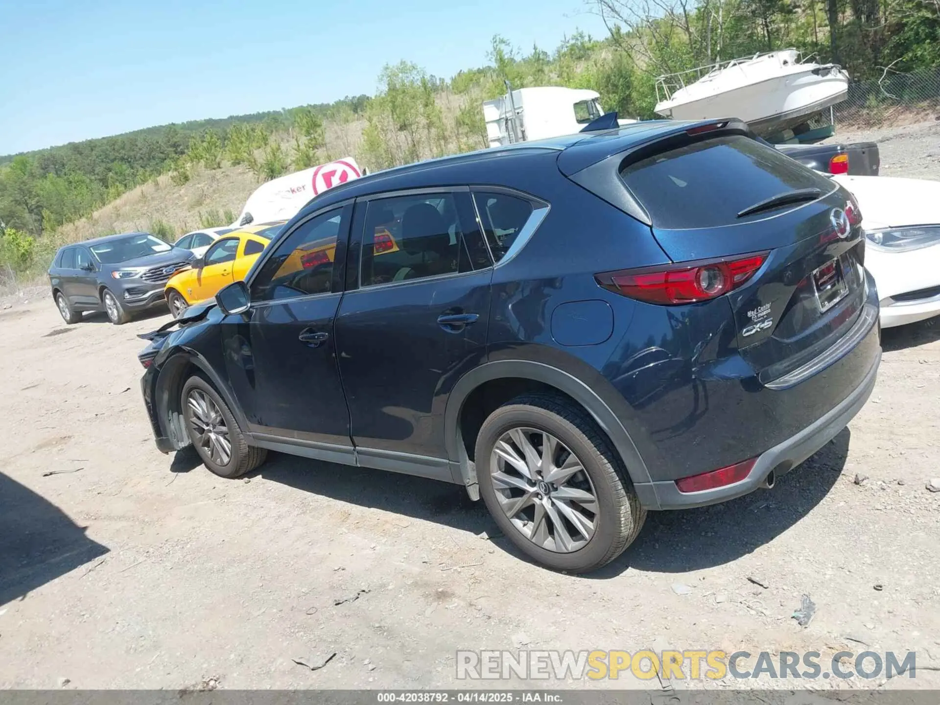 14 Photograph of a damaged car JM3KFADM9K1681967 MAZDA CX-5 2019