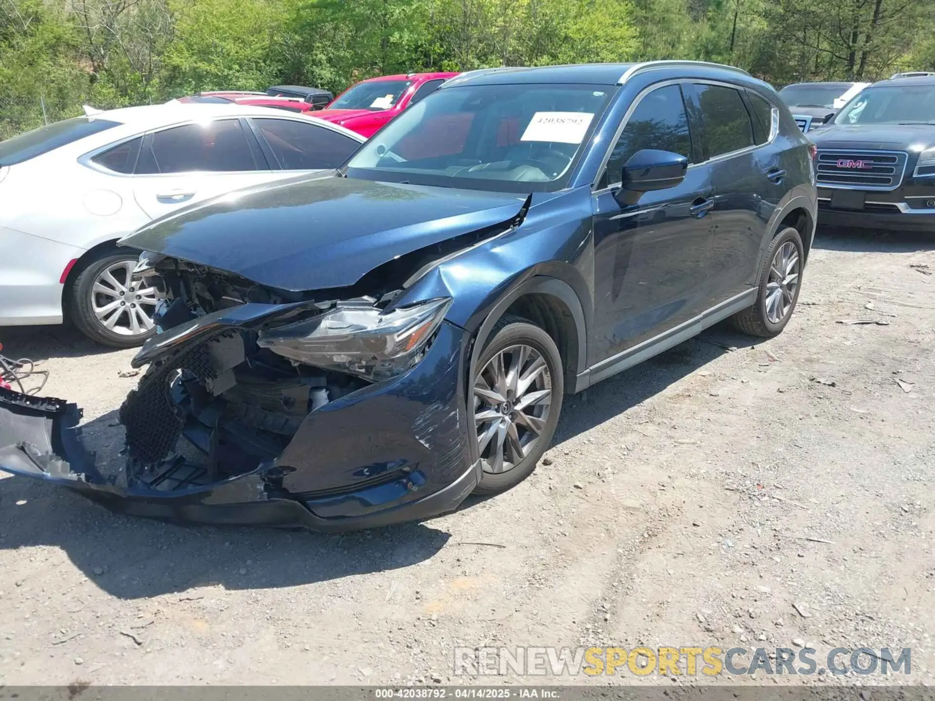 2 Photograph of a damaged car JM3KFADM9K1681967 MAZDA CX-5 2019