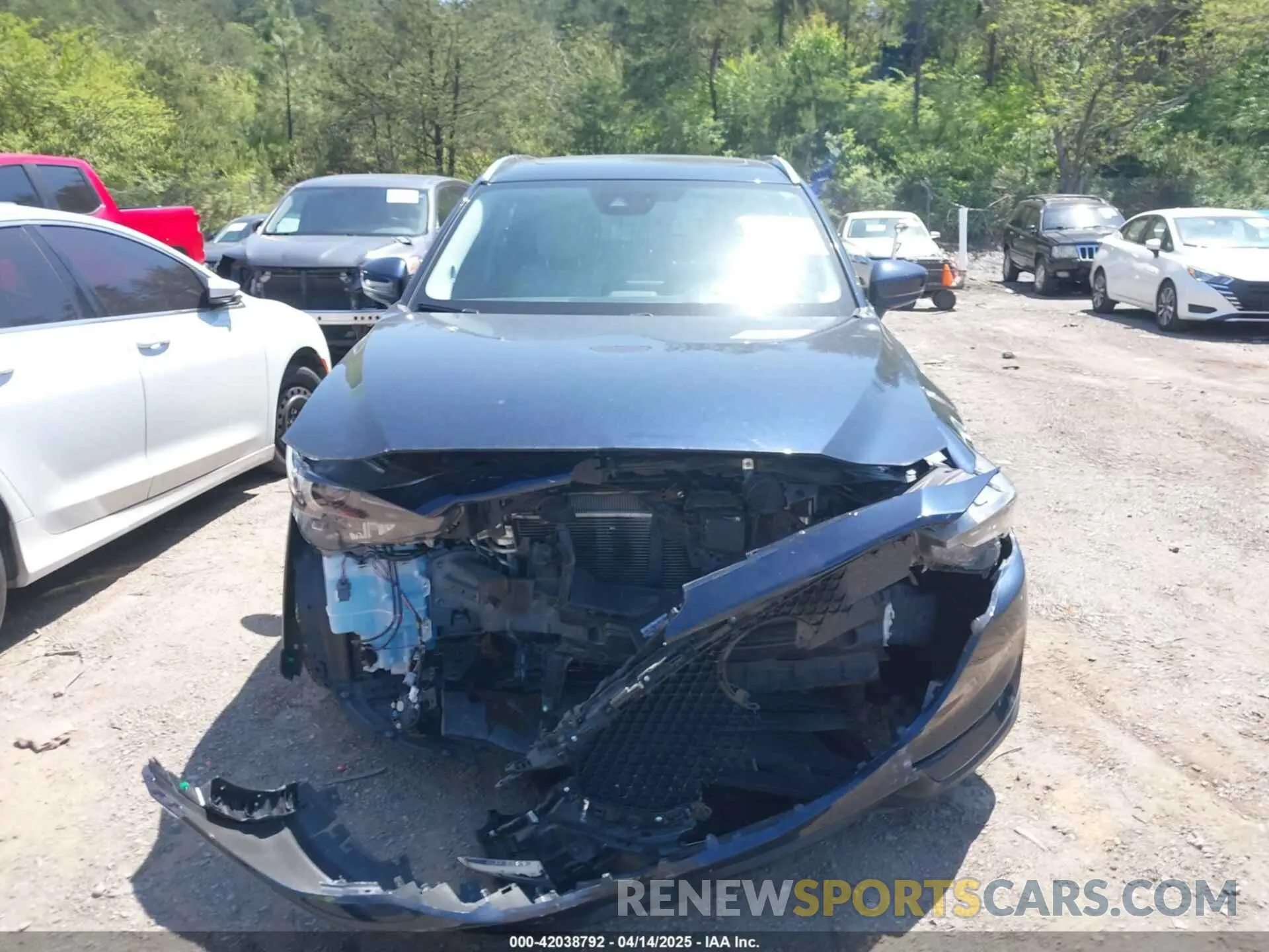 6 Photograph of a damaged car JM3KFADM9K1681967 MAZDA CX-5 2019