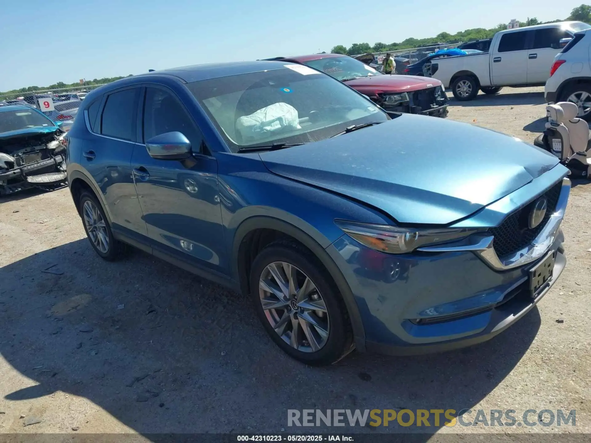1 Photograph of a damaged car JM3KFADMXK1514579 MAZDA CX-5 2019