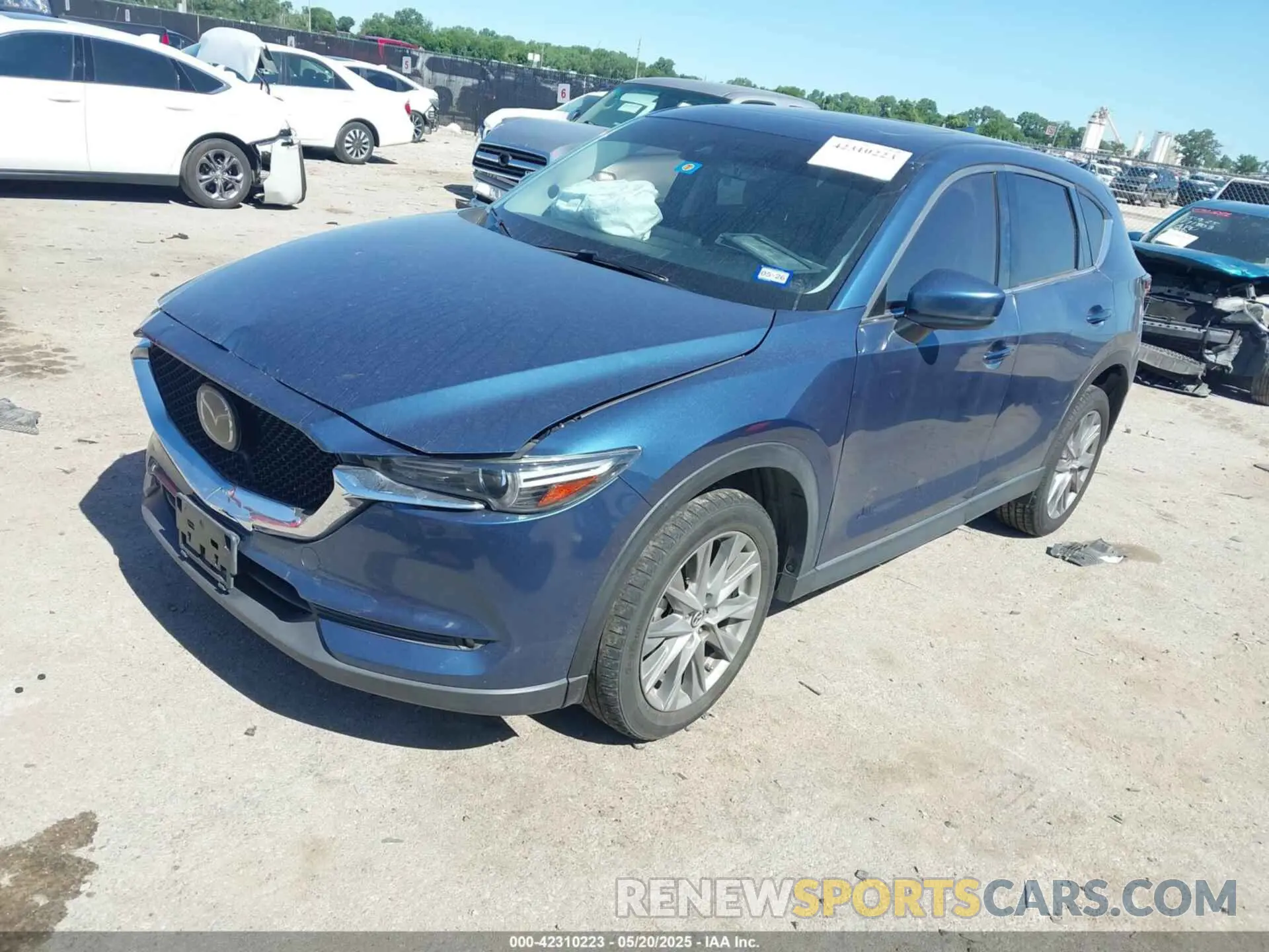 2 Photograph of a damaged car JM3KFADMXK1514579 MAZDA CX-5 2019
