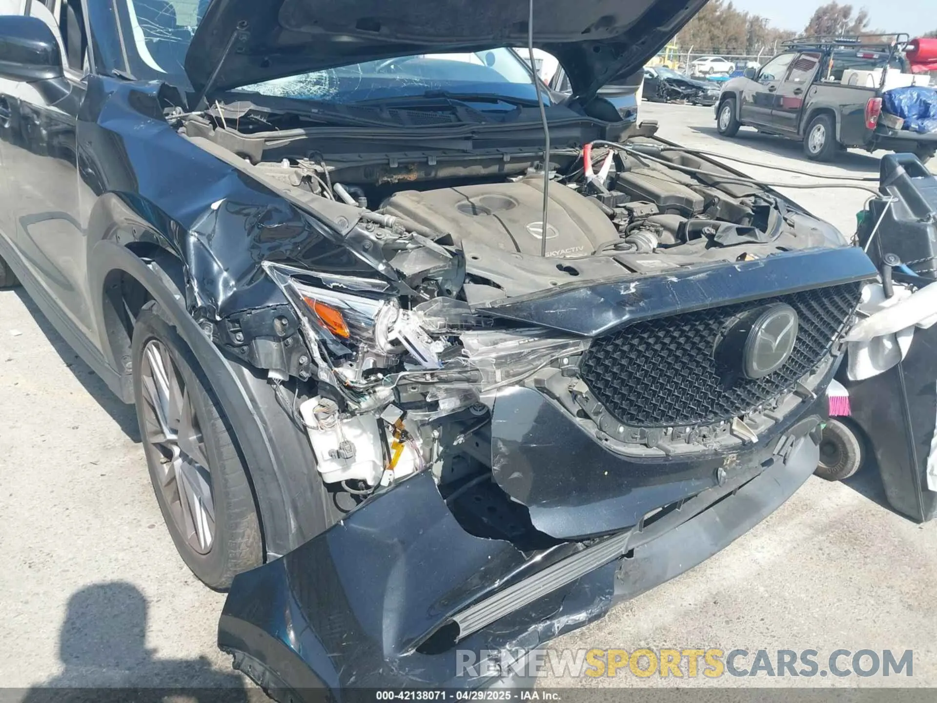 6 Photograph of a damaged car JM3KFADMXK1547727 MAZDA CX-5 2019