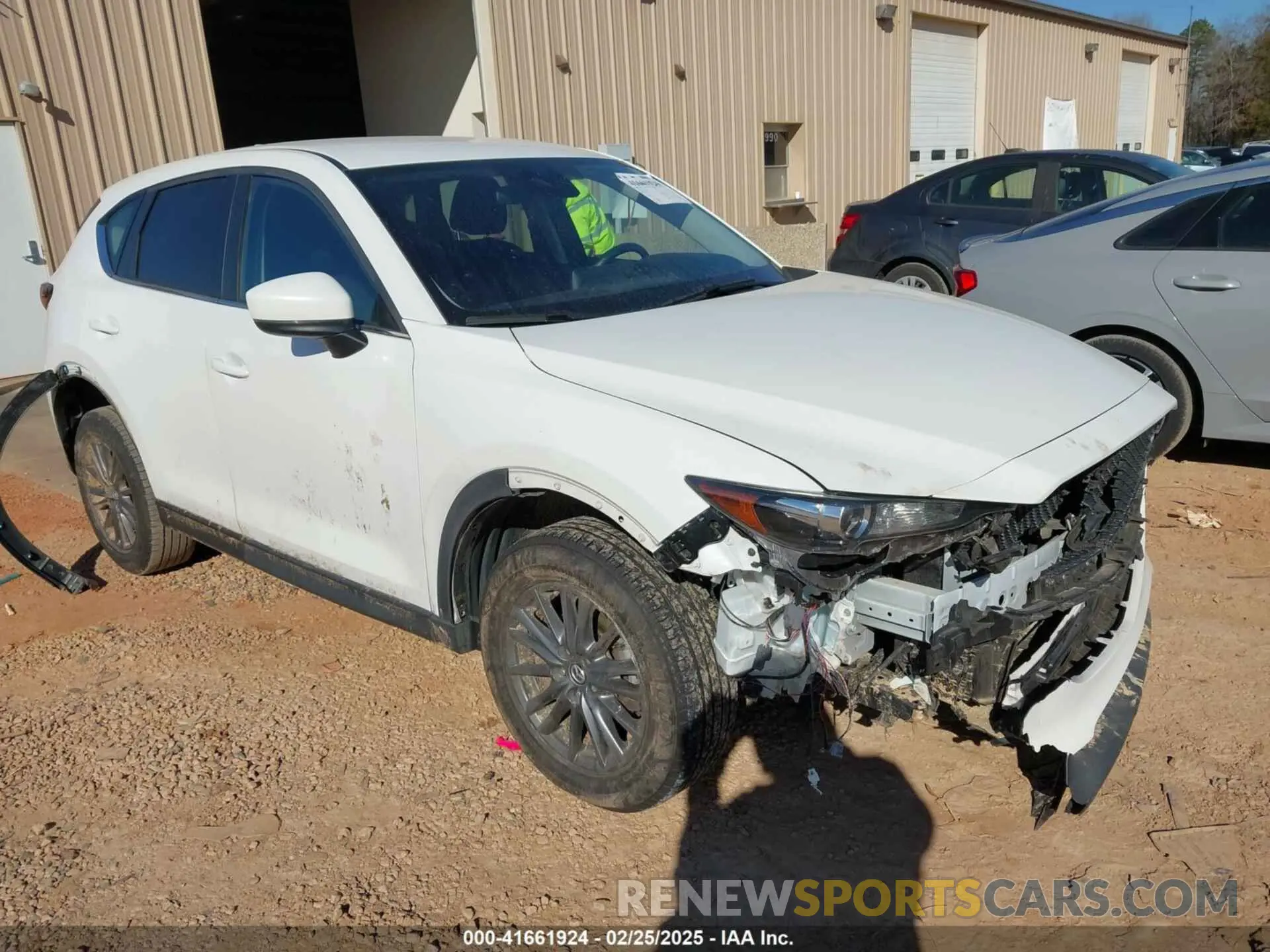 1 Photograph of a damaged car JM3KFBBM0K0574255 MAZDA CX-5 2019