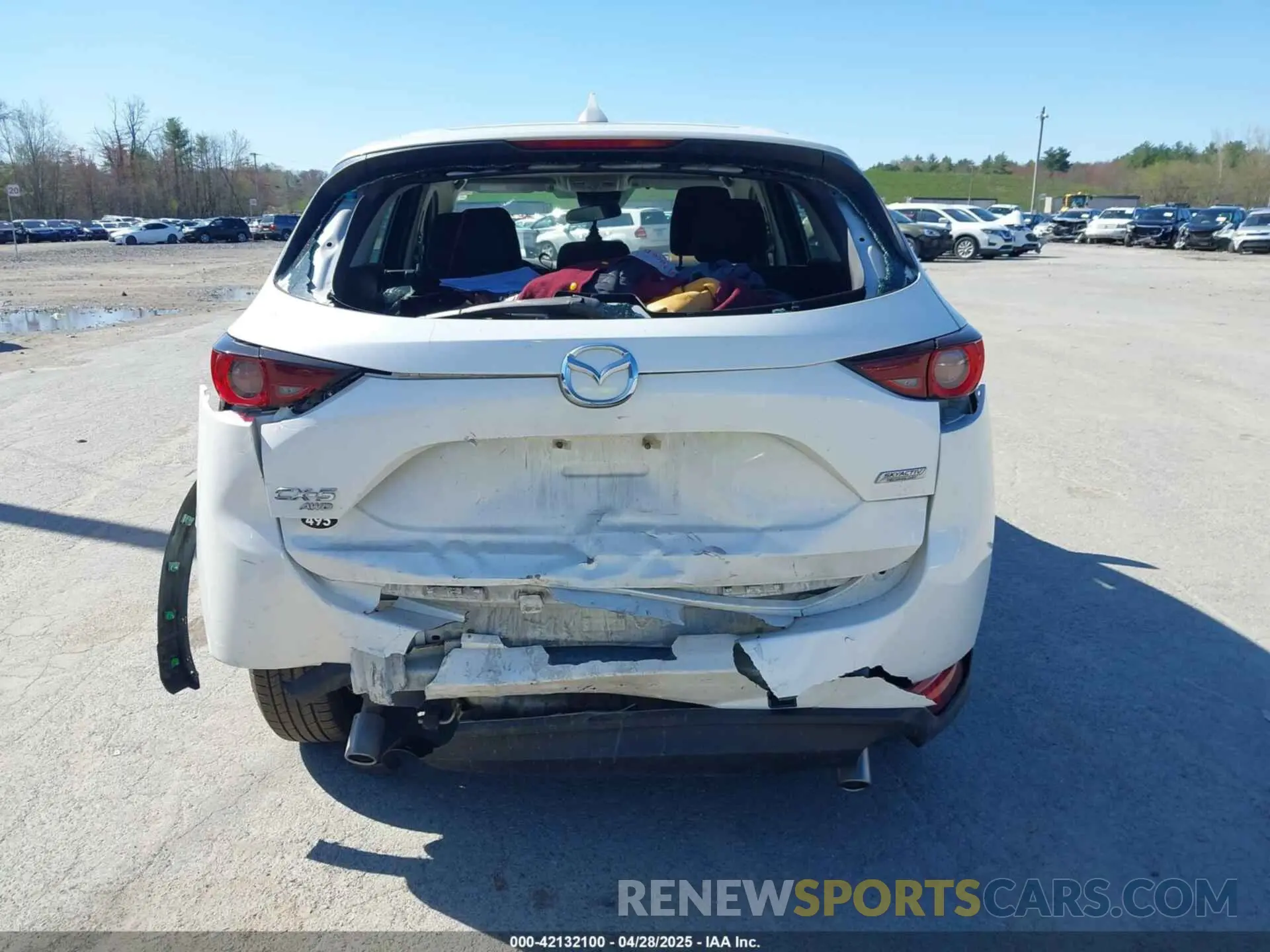 15 Photograph of a damaged car JM3KFBBM1K0626945 MAZDA CX-5 2019