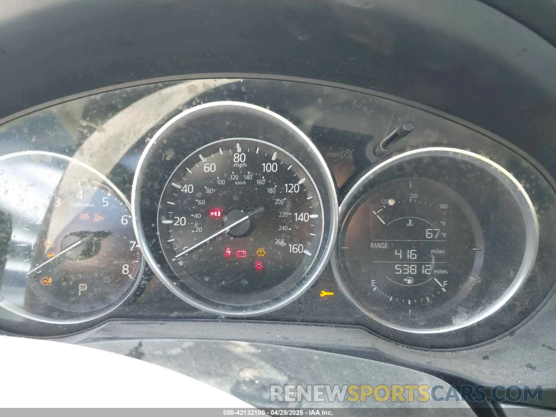 7 Photograph of a damaged car JM3KFBBM1K0626945 MAZDA CX-5 2019