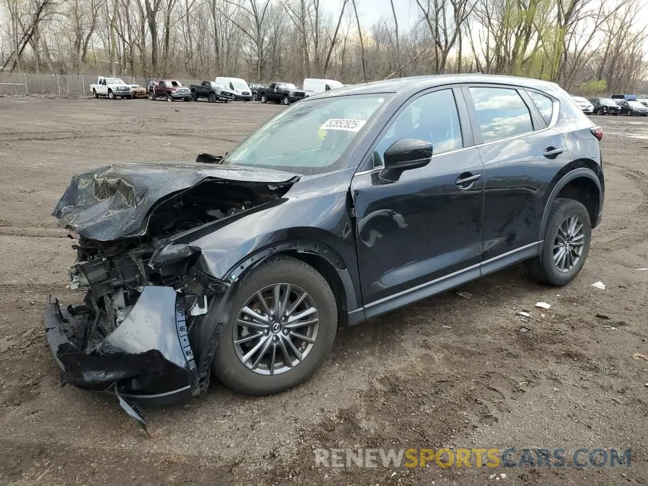 1 Photograph of a damaged car JM3KFBBM1K0690323 MAZDA CX-5 2019