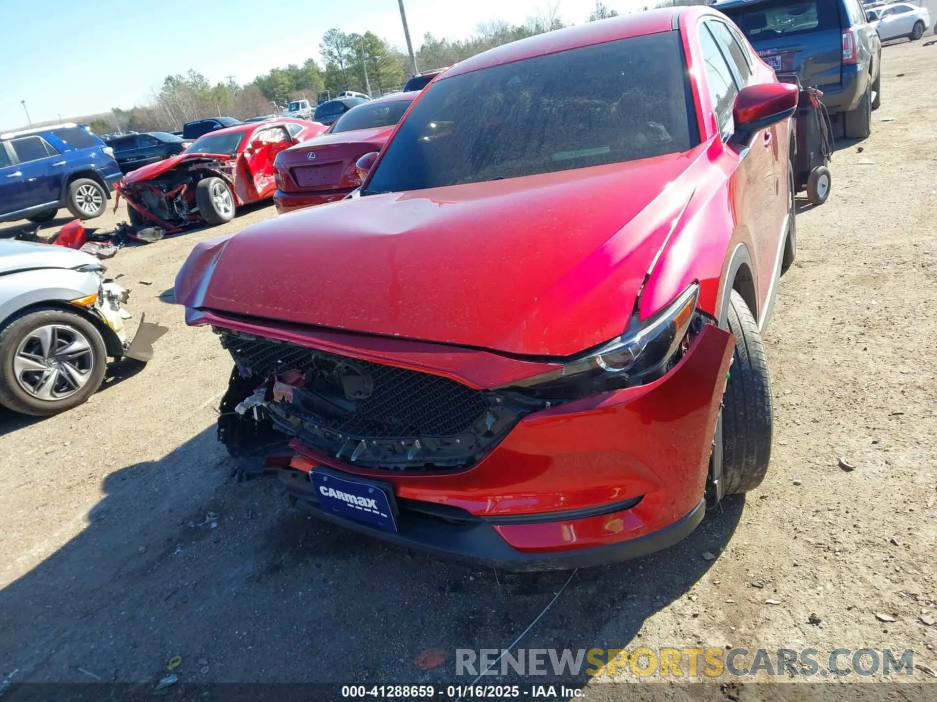 12 Photograph of a damaged car JM3KFBBM2K0508743 MAZDA CX-5 2019