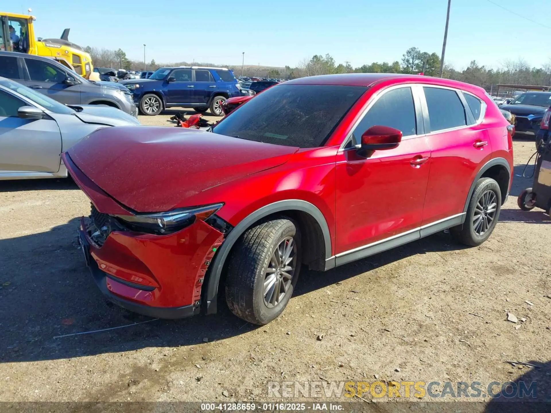 2 Photograph of a damaged car JM3KFBBM2K0508743 MAZDA CX-5 2019