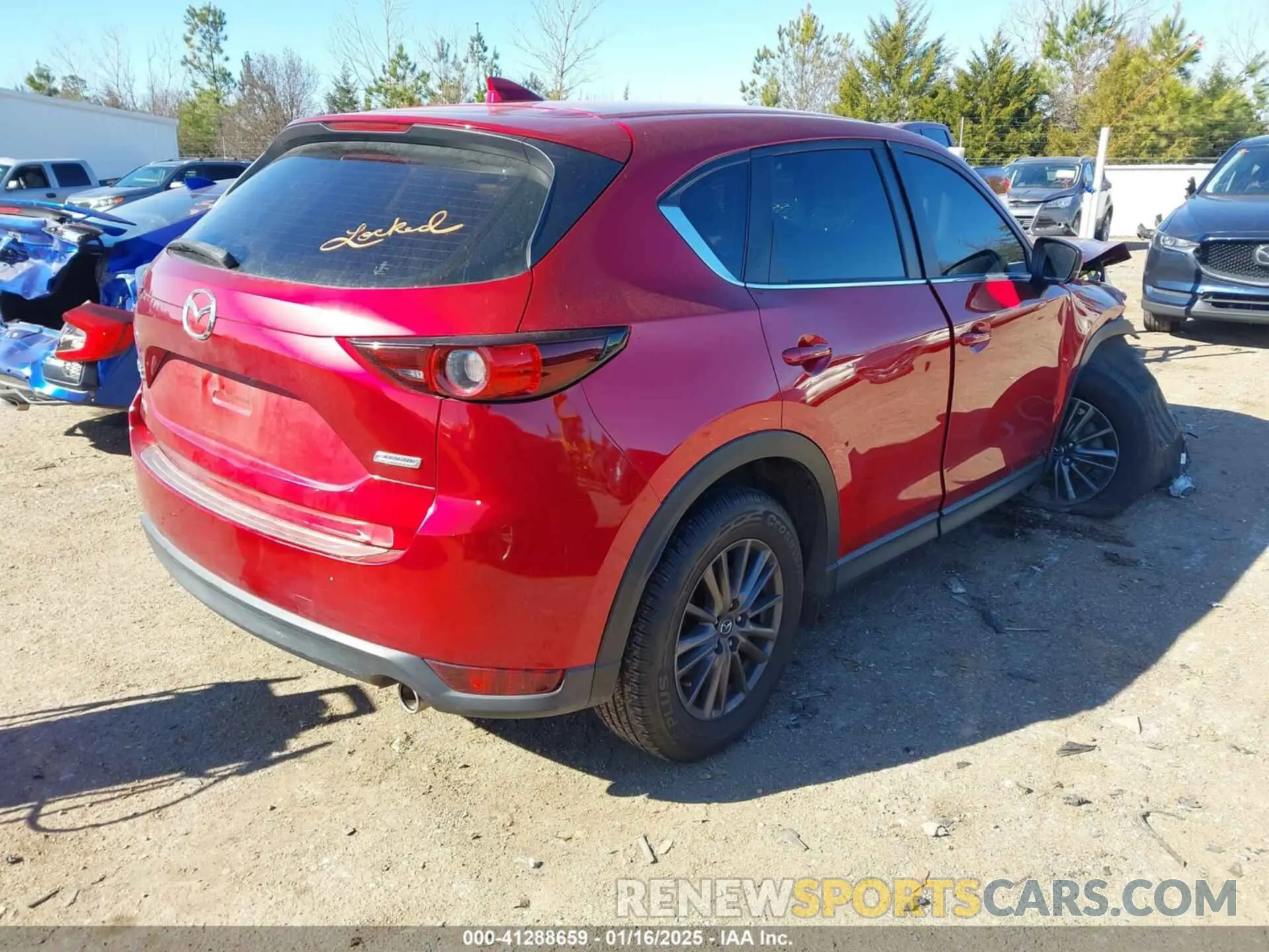 4 Photograph of a damaged car JM3KFBBM2K0508743 MAZDA CX-5 2019